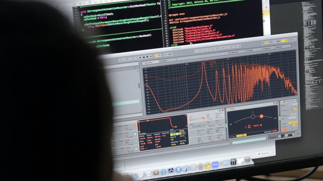 a software showing graphics 